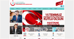 Desktop Screenshot of kirsehirdevlethastanesi.gov.tr